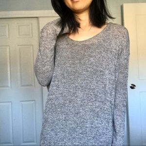 Mendocino Jolie Melange Brown Sweater Tunic. Women’s size XS/S.